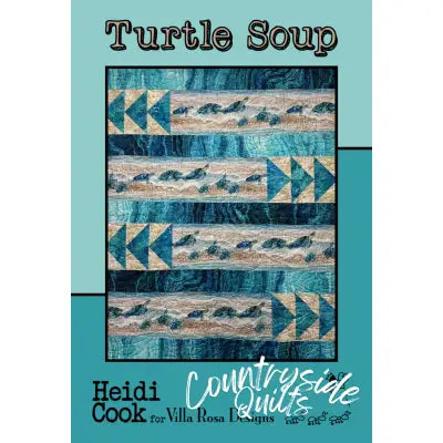 Villa Rosa Designs - Turtle Soup - Post Card Quilt Pattern