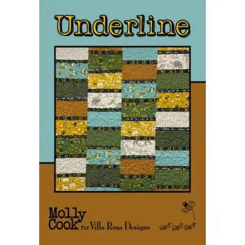 Villa Rosa Designs - Underline - Post Card Quilt Pattern