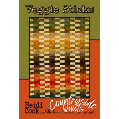 Villa Rosa Designs - Veggie Sticks - Post Card Quilt