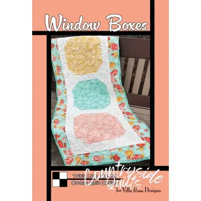 Villa Rosa Designs - Window Boxes - Post Card Quilt Pattern