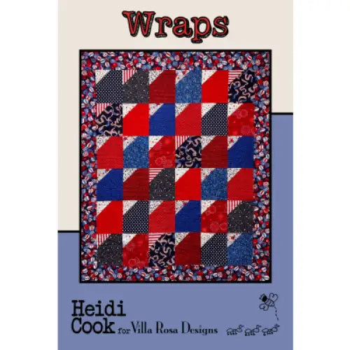 Villa Rosa Designs - Wraps - Post Card Quilt Pattern wraps