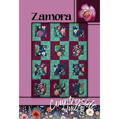 Villa Rosa Designs - Zamora - Post Card Quilt Pattern zamora