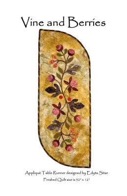 Vine and Berries 32in x 12in
