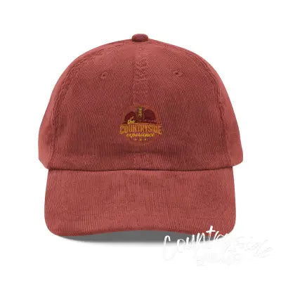 Vintage Corduroy Cap (Embroidery) Hats 27400747843681029248