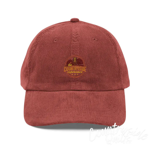 Vintage Corduroy Cap (Embroidery) Hats 27400747843681029248