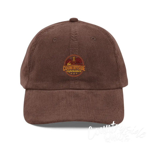 Vintage Corduroy Cap (Embroidery) Hats 23836961635327752632