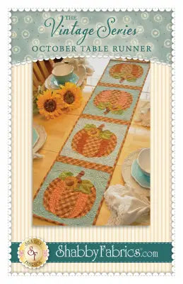 Vintage Series Table Runner - October
