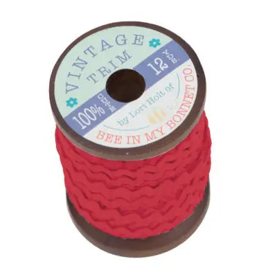 Vintage Trim Jazzberry Jam 1/4in x 12yd
