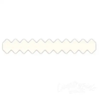 Vintage Trim White 3/8in x 12yd