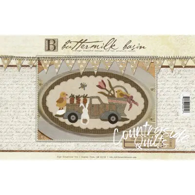 Vintage Truck Thru The Year - April 12-1/2in x 22in