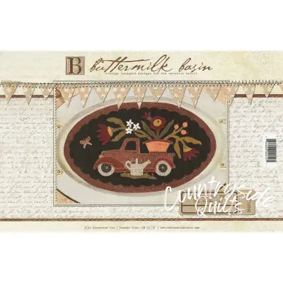 Vintage Truck Thru The Year - May 12-1/2in x 22in