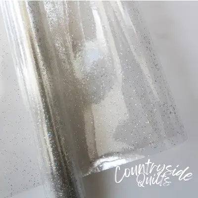 Vinyl Transparent 12 G Clear Glitter