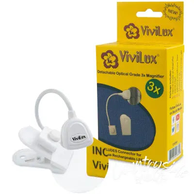 ViviLux 2in Round Optical Grade Detachable 3x Magnifier