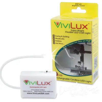 ViviLux Bright Sewing Machine Light with Hook Loop Tape