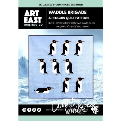 Waddle Brigade - A Penguin Quilt Pattern