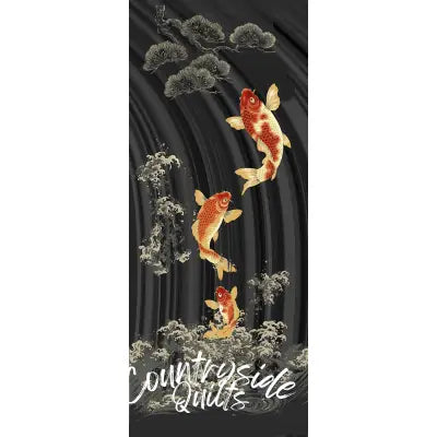 Wagara Panel Splashing Spirits Black