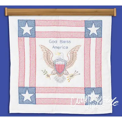Wall Quilt  God Bless America