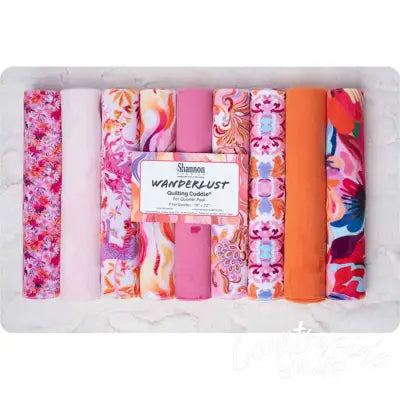 Wanderlust-Pink Quilting Cuddle Fat Quarter Packs