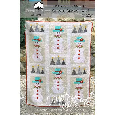 Do You Want to Sew A Snowman?