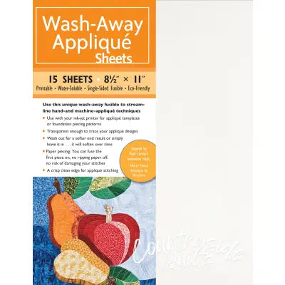 Wash-Away Applique Sheets 15ct