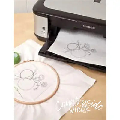 Wash-Away Stitch Stabilizer - 10 Sheets, 8-1/2in x 11in