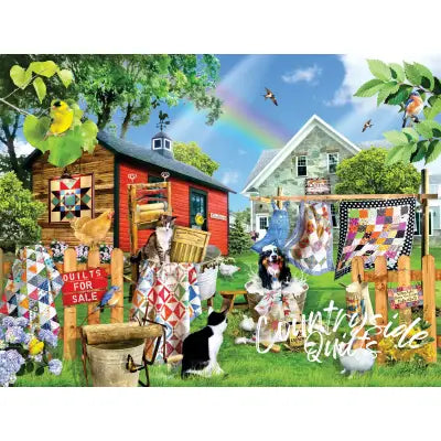 Wash Day Quilts 500pc Puzzle