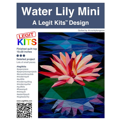 Water Lily Mini Quilt Kit QK007