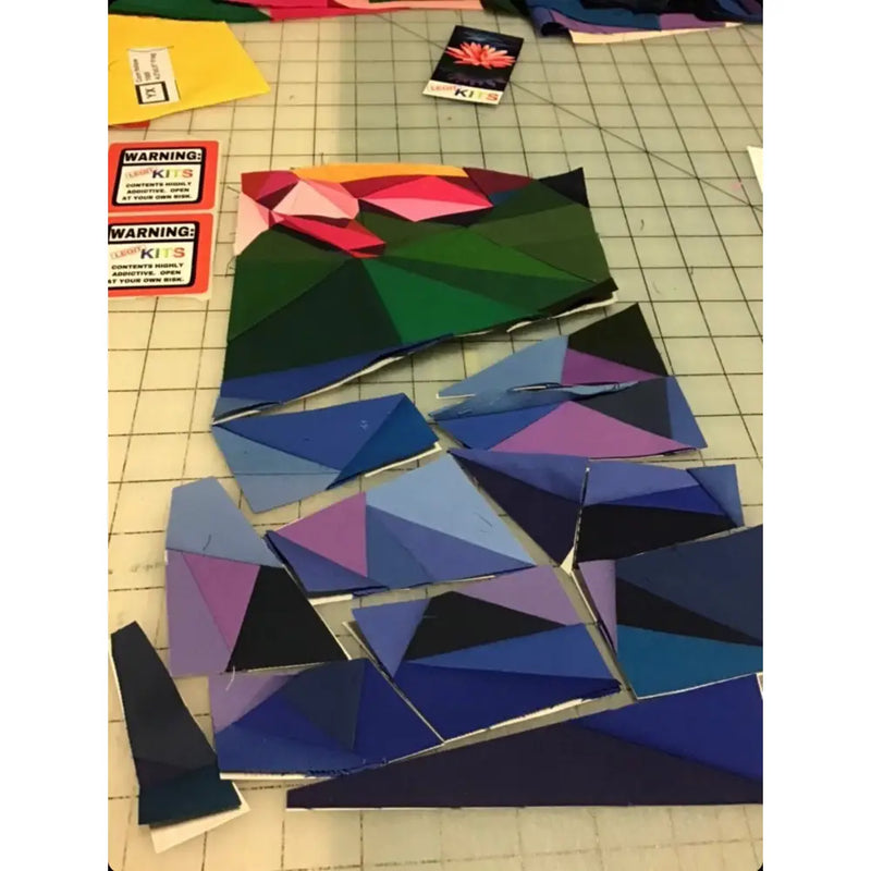 Water Lily Mini Quilt Kit QK007