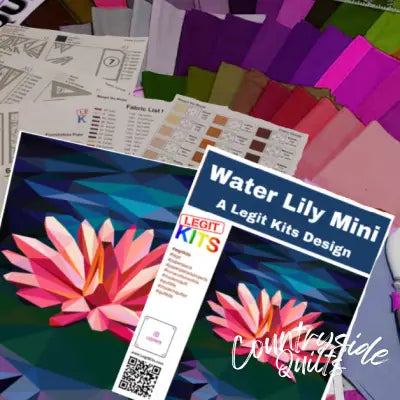 Water Lily Mini Quilt Kit