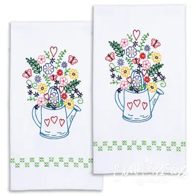 Watering Can Decorative Hand Towel