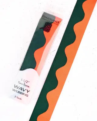 Wavy Webbing Croton 1-1/2in x 3yds