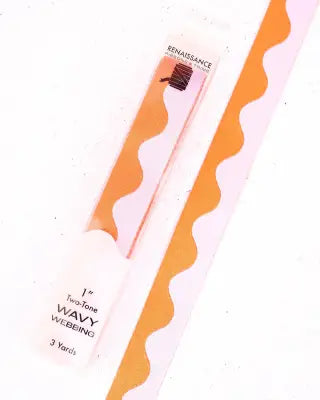 Wavy Webbing Grapefruit 1in x 3yds