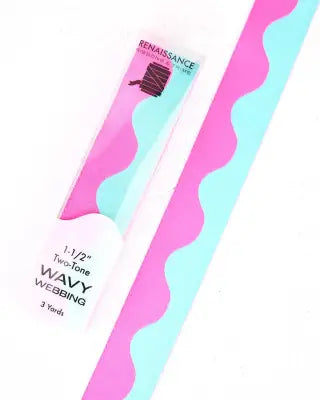 Wavy Webbing Poolside 1-1/2in x 3yds