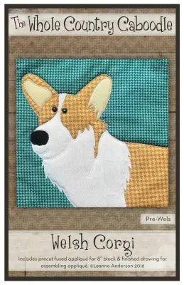 Welsh Corgi Precut Fused Applique Pack