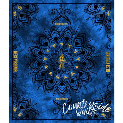 West Virginia Collegiate Tapestry-48in x 56in