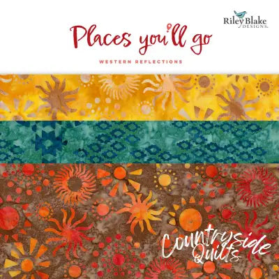 Western Reflections Reflections 2.5in Strips, 40pcs/bundle