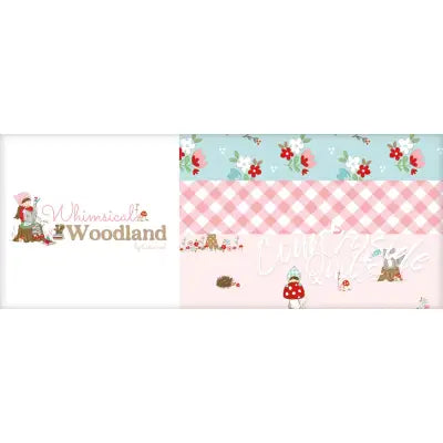Whimsical Woodland Fat Quarter Bundle, 24pcs