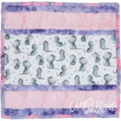 Whisker Kisses Wee One Cuddle Kit 27inx27in