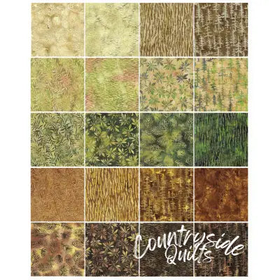 Whispering Woods 2.5in Strips (40pc x 20 colors)