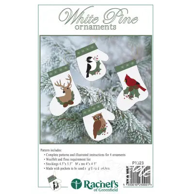 White Pine Ornaments Pattern