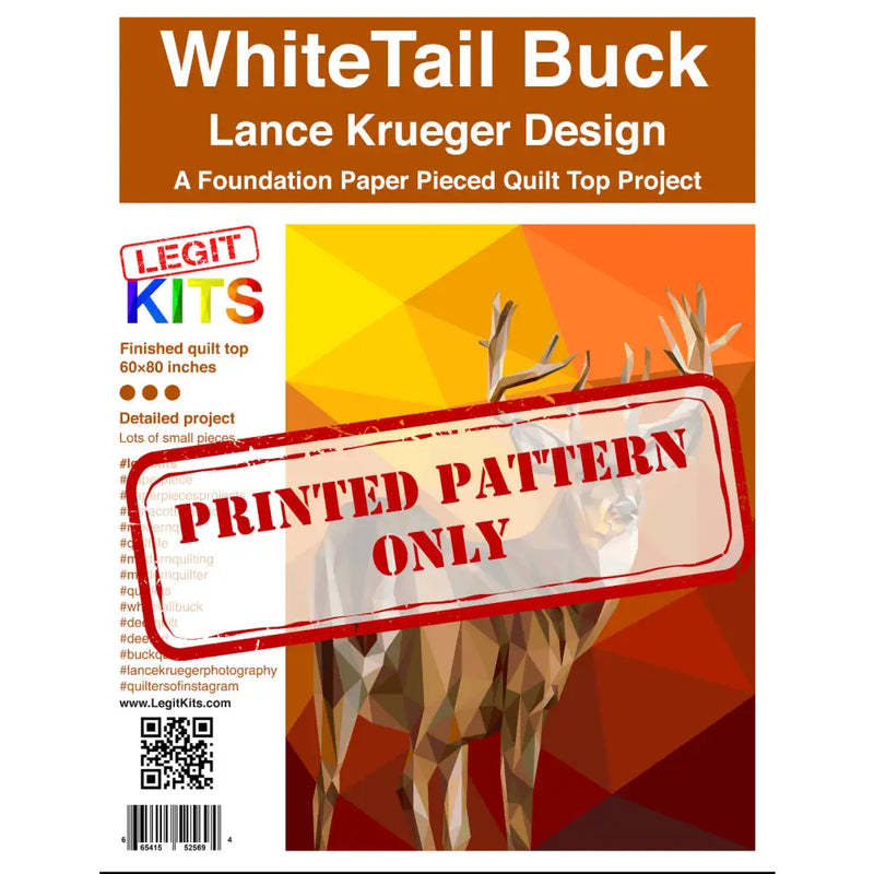 White Tail Buck Pattern PT021