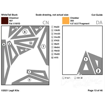 White Tail Buck Pattern