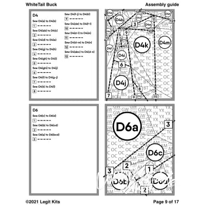 White Tail Buck Pattern