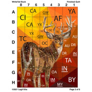 White Tail Buck Quilt Kit QK021