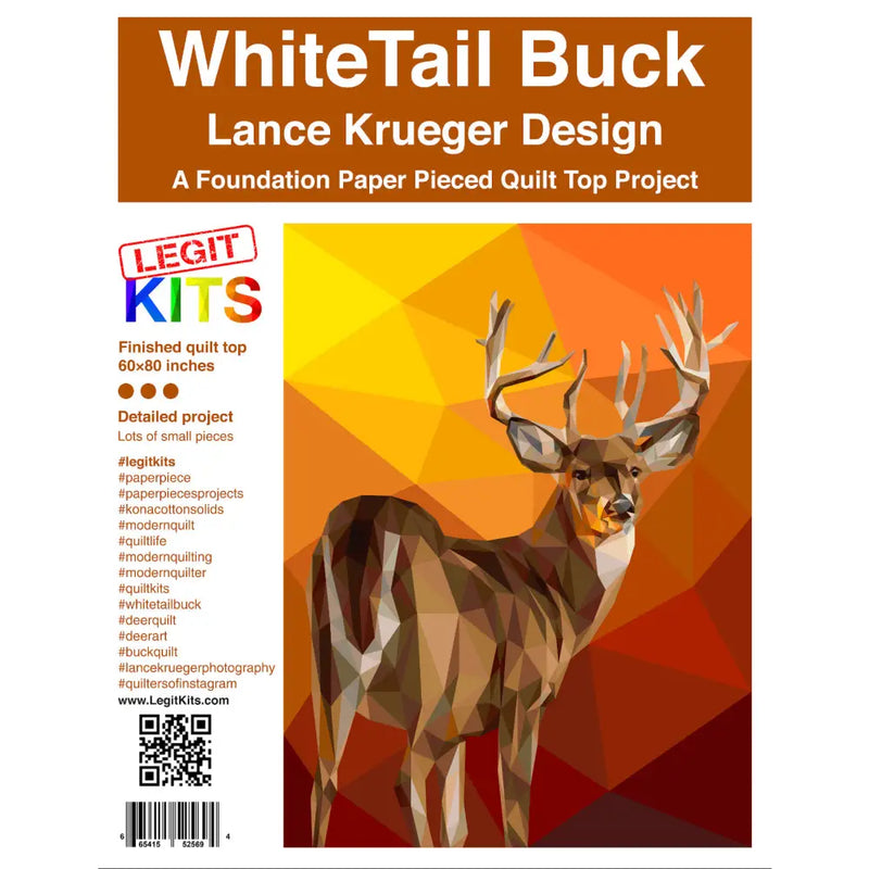 White Tail Buck Quilt Kit QK021