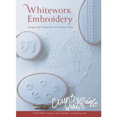 Whitework Embroidery: Designs and Accessories with a Modern Twist