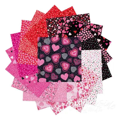 Whole Lotta Love 10in Squares, 42pcs/bundle