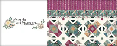 Where the Wild Flowers Are Fat Quarters, 21pcs