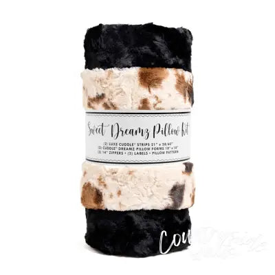 Wild Pony Ivory Brown Luxe Cuddle Sweet Dreamz Pillow Kit