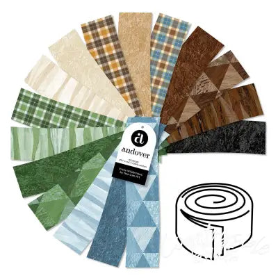 In the Wilderness 2.5 Inch Strip Roll 40 Cuts Each